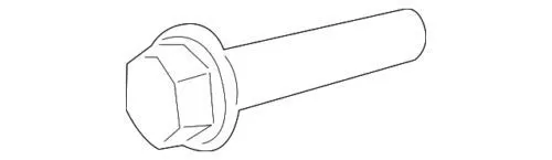 Perno de fijación del brazo inferior delantero 6389840229 Mercedes