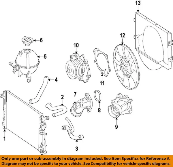 Junta de bomba de agua Chrysler 300 C