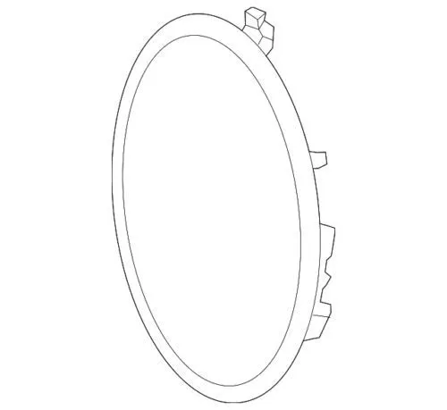Soporte del emblema de la parrilla del radiador 0008880000 Mercedes