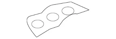 Junta de tubo de escape SUBARU 44011AG040