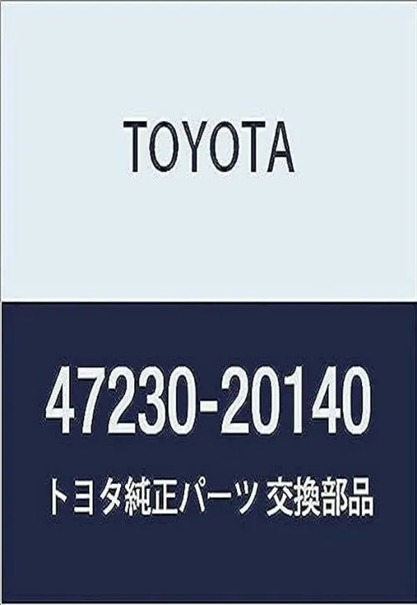 Tapa del depósito del cilindro maestro de freno 4723020140 Toyota
