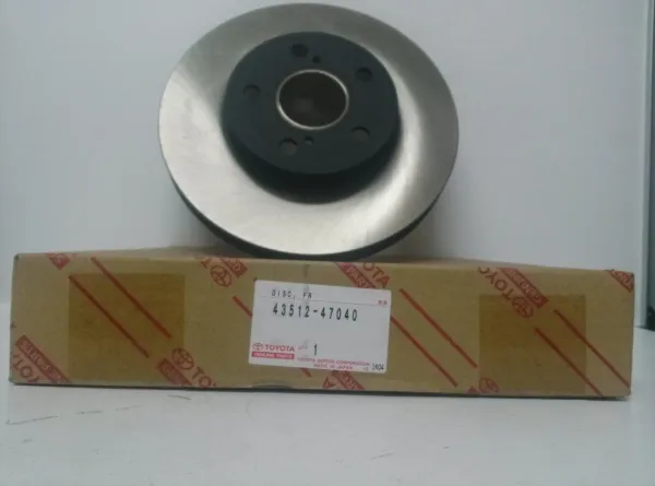 Disco de freno 4351247040 Toyota