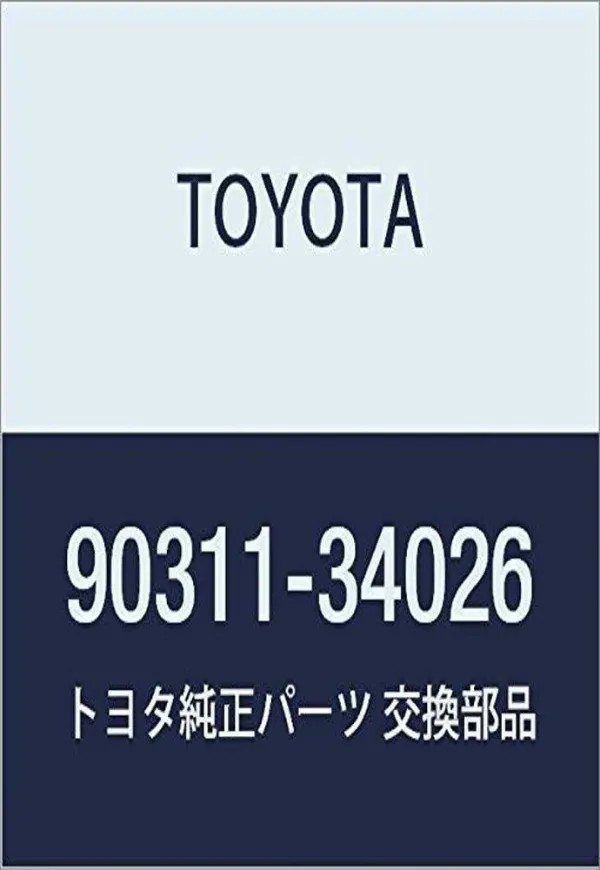 Retén del semieje delantero izquierdo 9031134026 Toyota