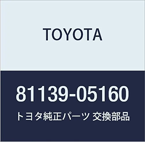 Cubierta trasera del faro 8113905160 Toyota