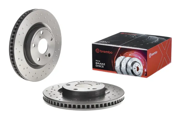 Disco de freno 4351242050 Toyota