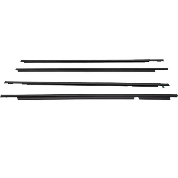 Moldura de cristal de la puerta trasera izquierda 7572260061 Toyota
