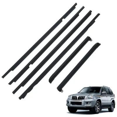 Moldura de cristal de la puerta delantera izquierda TOYOTA 7571260080