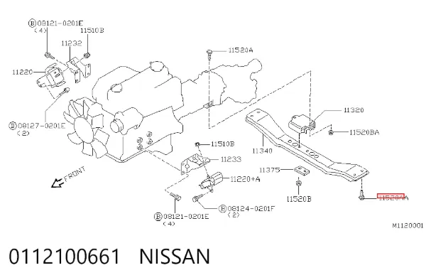  0112100661 Nissan/Infiniti