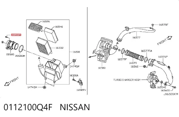 0112100Q4F Nissan/Infiniti