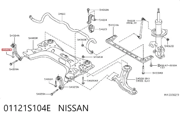  01121S104E Nissan/Infiniti