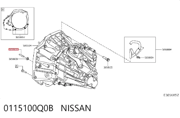  0115100Q0B Nissan/Infiniti