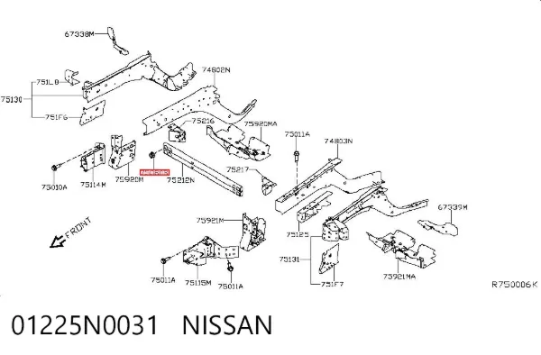  01225N0031 Nissan/Infiniti