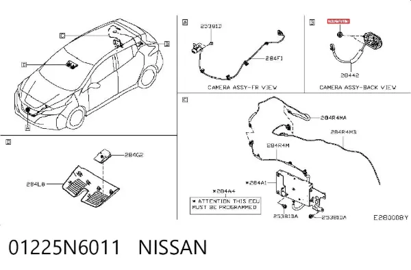  01225N6011 Nissan/Infiniti