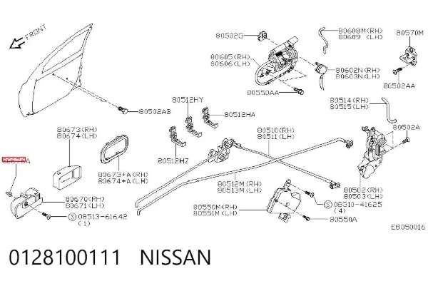  0128100111 Nissan/Infiniti