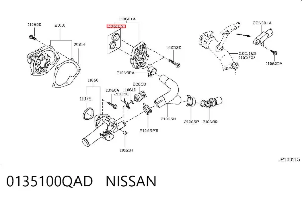  0135100QAD Nissan/Infiniti