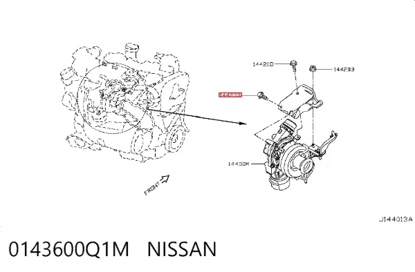  0143600Q1M Nissan/Infiniti