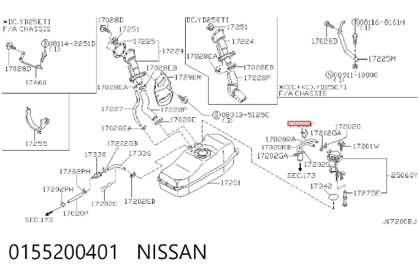  0155200401 Nissan/Infiniti