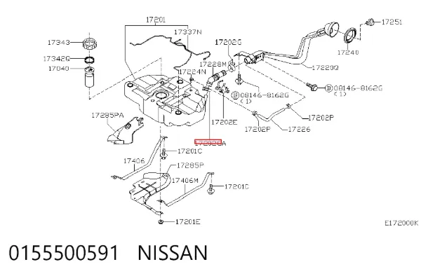  0155500591 Nissan/Infiniti