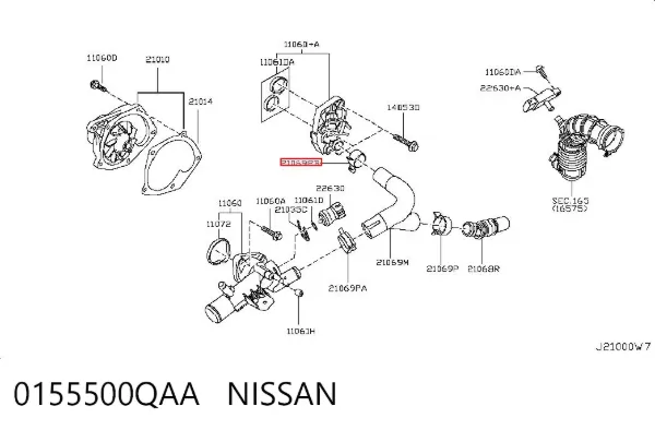  0155500QAA Nissan/Infiniti