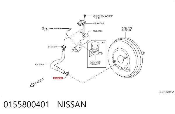  0155800401 Nissan/Infiniti