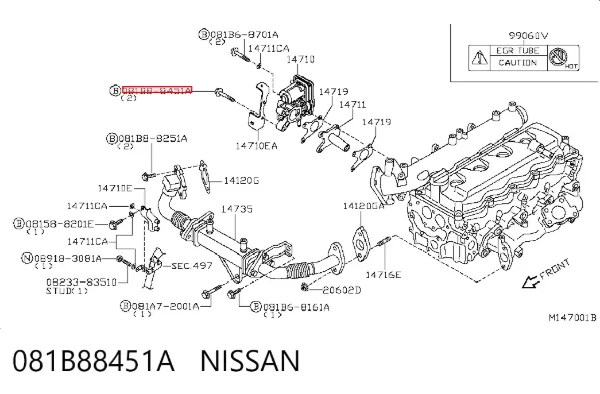  081B88451A Nissan/Infiniti