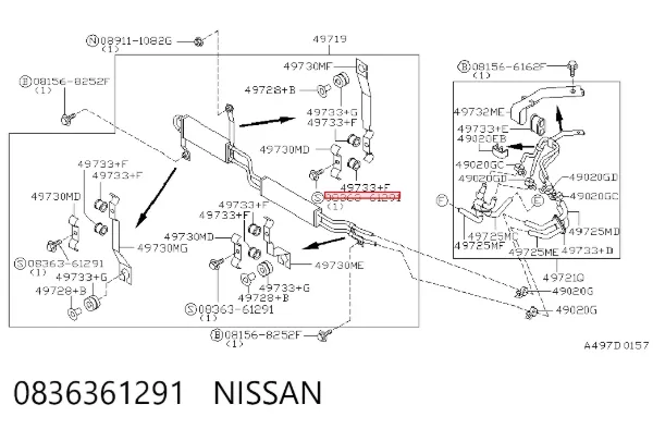  0836361291 Nissan/Infiniti