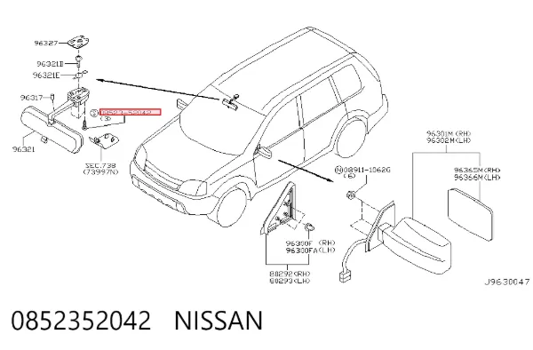  0852352042 Nissan/Infiniti
