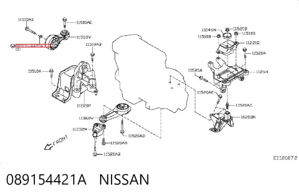  089154421A Nissan/Infiniti