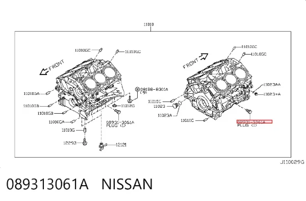  089313061A Nissan/Infiniti