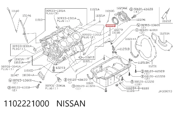  1102221000 Nissan/Infiniti
