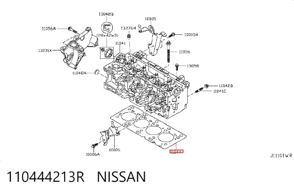 Junta de culata 110444213R Nissan/Infiniti