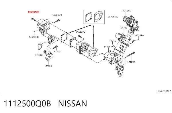  1112500Q0B Nissan/Infiniti