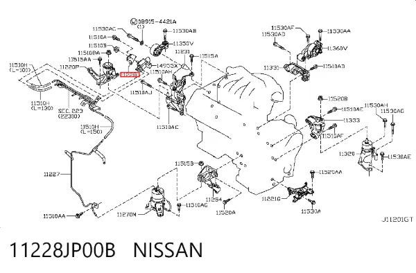  11228JP00B Nissan/Infiniti