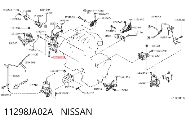  11298JA02A Nissan/Infiniti