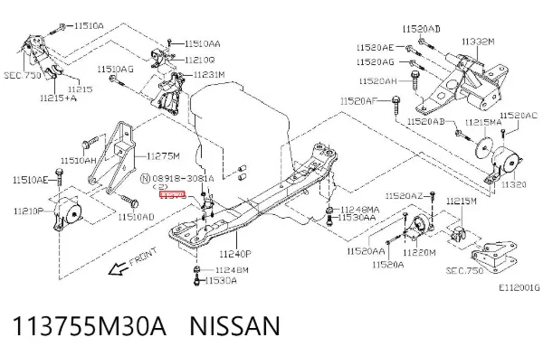 113755M30A Nissan/Infiniti