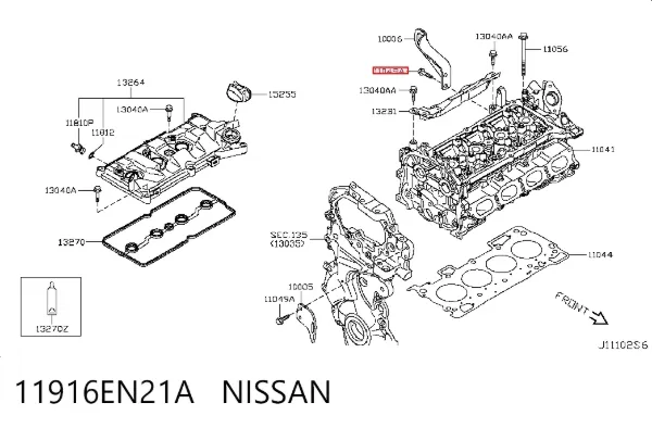  11916EN21A Nissan/Infiniti