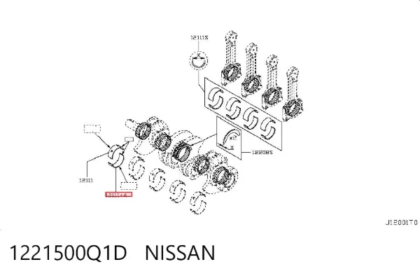  1221500Q1D Nissan/Infiniti