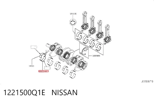  1221500Q1E Nissan/Infiniti