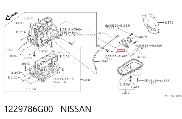  1229786G00 Nissan/Infiniti