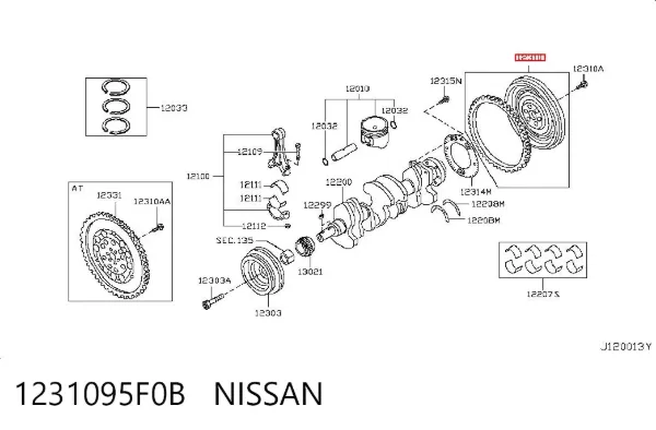 Volante motor Nissan Almera CLASSIC