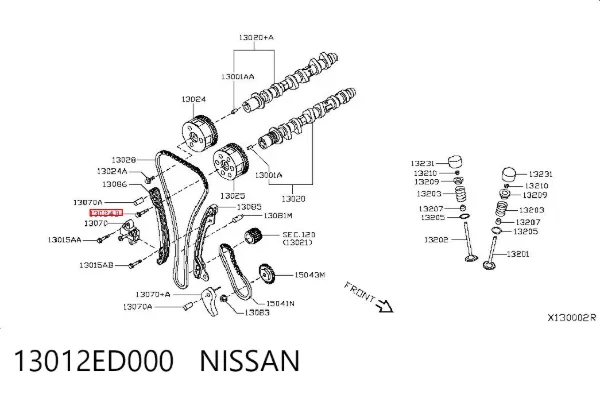  13012ED000 Nissan/Infiniti