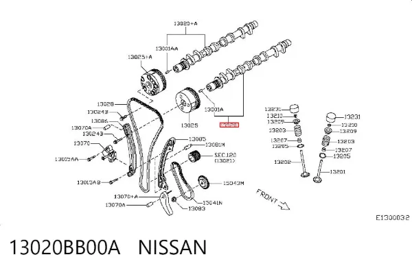  13020BB00A Nissan/Infiniti