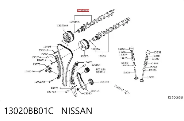  13020BB01C Nissan/Infiniti