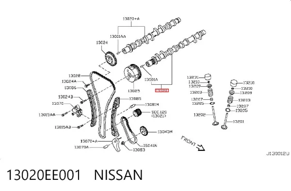  13020EE001 Nissan/Infiniti