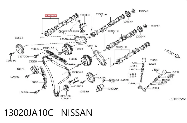  13020JA10C Nissan/Infiniti