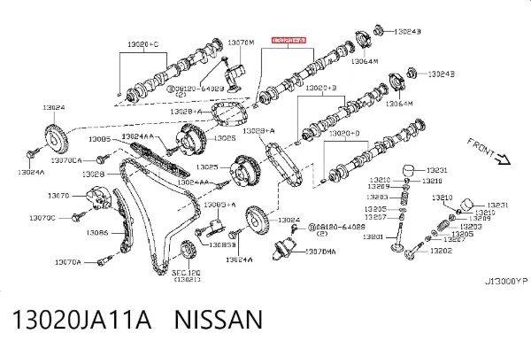  13020JA11A Nissan/Infiniti