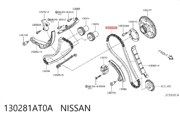  130281AT0A Nissan/Infiniti