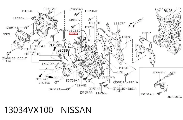 Bomba De Aceite Nissan Patrol Y61