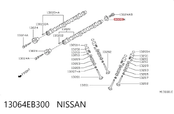  13064EB300 Nissan/Infiniti
