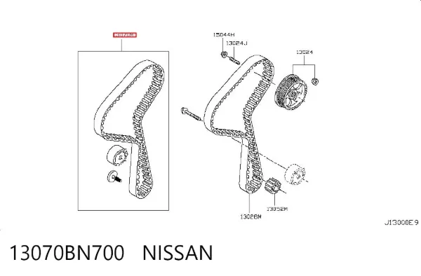 Tensor correa distribución 13070BN700 Nissan/Infiniti